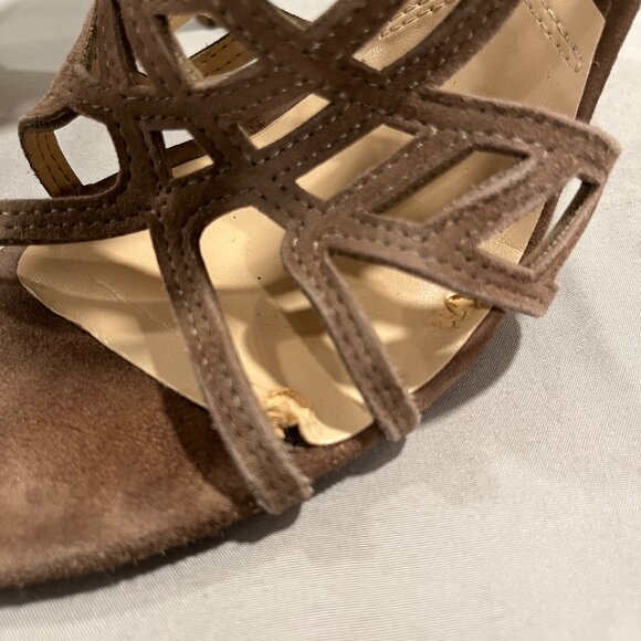 Adrienne Vittadini Tan Heel Size 8 - Picture 3 of 7